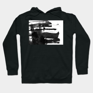 Black #abstract Hoodie